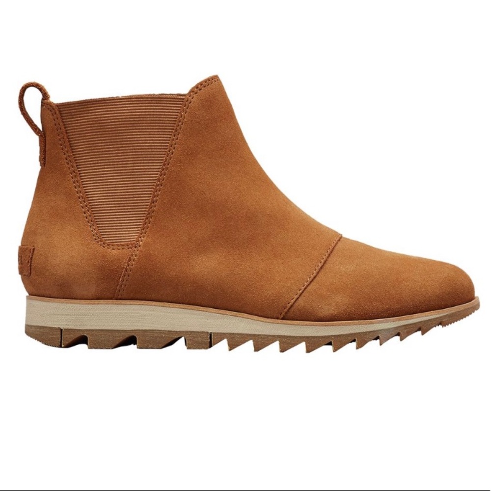 Sorel Harlow Chelsea Boot - Camel Brown